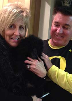 ONYX...getting ready to start a new life with Pam & Kevin